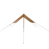 sunshade tarp side angle picture 